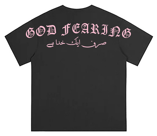 Black/Pink God Fearing Shirt Pre-Order